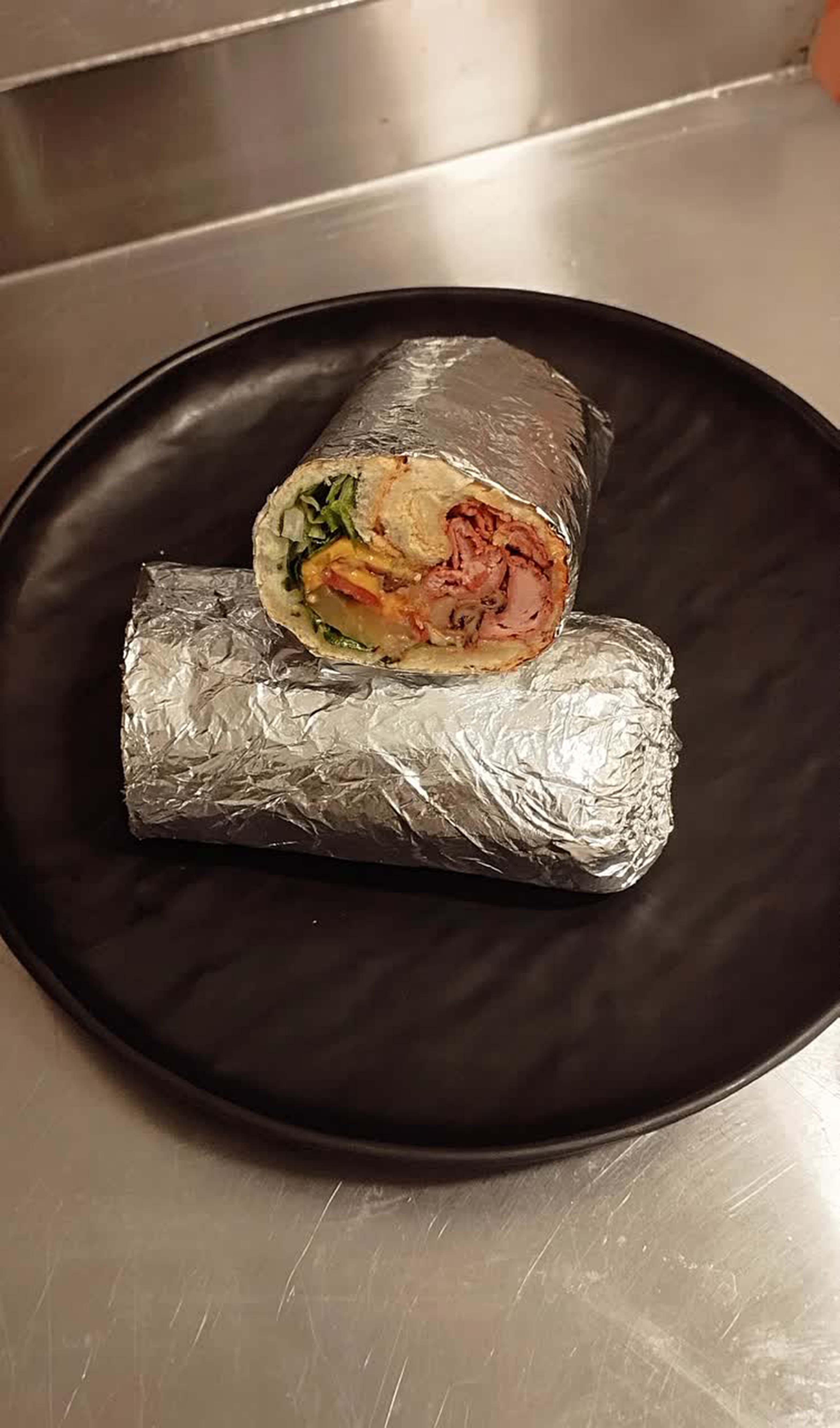 ساندویچ خوراک هندی